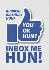 FACEBOOK BIRTHDAY CARD created by Glen Stone