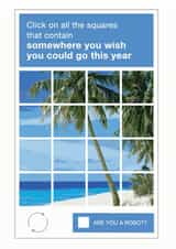 Are you a robot - holiday card created by MOJO Creative Studio