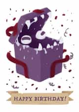 Dungeons and Dragons Birthday Card created by Roll To Hit Workshop