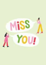 Friendship Miss You Card created by Jacqui Lee