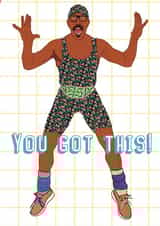 Mr Motivator you got this card created by Sophie Sanders