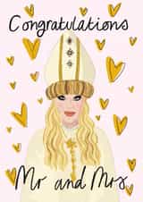 Moira Rose Schitts Creek Wedding Card created by Faye Finney