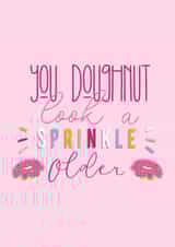 A Sprinkle older created by Harriet Alice Fox