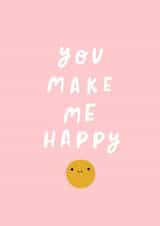 You Make Me Happy Card created by Duchess Plum