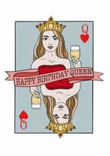 Happy Birthday Queen of Hearts created by Wooden It Be Precious