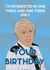 Line of Duty birthday card created by Sketchy Cards