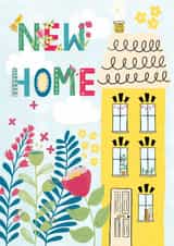 New Home pretty card created by Life’s Peachey by Lauren Faye Peachey