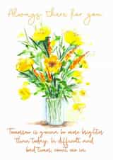 Always there for you card 1001 created by preeta varkey