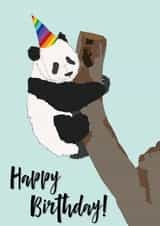 Birthday Panda created by Follow the LOUD