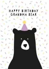 Happy Birthday Grandma Bear created by Heather Alstead Design LTD