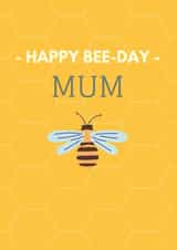 Happy birthday mum bee card  created by ERC Design