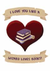 Wizard Dungeons and Dragons Anniversary card created by Roll To Hit Workshop