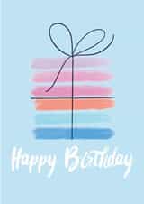 Classic Birthday Card - Present - Gift created by Bluubirch