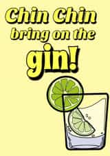 Gin celebration card created by Caitlins Creations