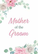 Mother of the Groom - Wedding thank you card created by Ami Webster