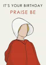 Handmaids Tale Birthday Card created by LEORAS ATTIC