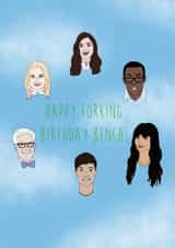 The Good Place Happy Forking Birthday Bench! created by Little Spoon