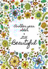 Beautiful birthday card created by Fefe Teale