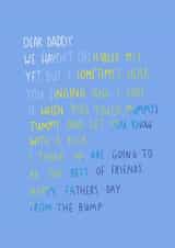 A Letter To Daddy From The Bump created by Alice Potter