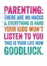 Parenting Life Hacks  created by Do You Punctuate?