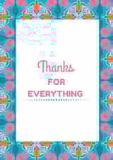 Thanks for everything created by Emily Kate