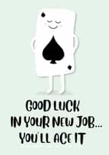 Ace it - New Job Card created by Paper Wishes Co