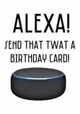 Alexa birthday card created by Caitlins Creations