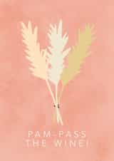 Pampas the wine created by Fenella Designs