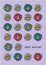 Cool Flower Dudes Birthday Card created by EM.ME.LEE