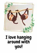 Hanging Around With Sloths  created by TwiddlyFiddlyCrafts 