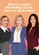 Trinity Birthday Card created by The Queer Store