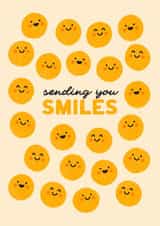 Sending You Smiles | Thinking of You | Friendship Card created by Jess Shah