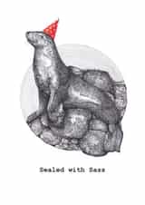 A Sassy Seal for all occasions!  created by Shindi Jandor Illustration