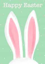 Happy Easter bunny card 1001 created by Molliemadethis