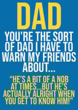DAD BIT OF A NOB created by Knees-up!