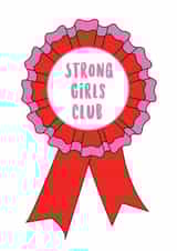 Strong Girls Club - Thinking Of You Card created by @Laura Lonsdale Designs