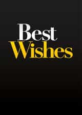 Schitt's Creek Best Wishes card created by Christian Soden