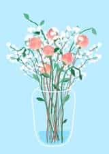 Birthday card and Anniversary card created by JeJu Studio