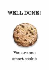 Smart Cookie Congratulations Card created by Lucy Hughes