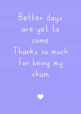 Cute friend card created by SP Designs