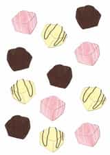 Happy Fondant French Fancy Cake Sweet Card created by Alexia James