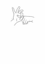 Sexual hand gesture created by HURRICANE REMI