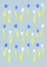 Modern Tulips Card created by JeJu Studio