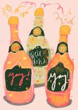 Celebration Champagne card created by Alice Clarke
