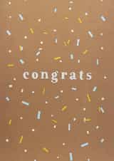Congrats confetti created by Stacey Knights