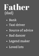 Father's Day  created by Jean Lawrie