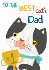 Best Cat's Dad created by Juliana Motzko