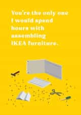 My IKEA Buddy anniversary card created by Deborah Chou