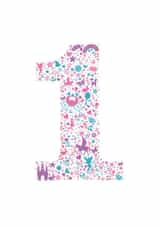 Age 1, girls magic fairytail created by Ellie's Little Studio