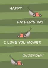 I love you mower  created by @lydiapimmdraws